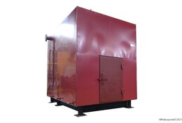 Промышленный дровяной котел